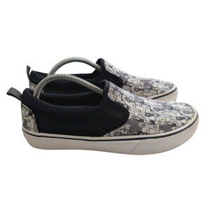 Skechers BOBS Marley Jr Dog Sneaker Wag Swag Slip On Canvas Shoes Womens Size 8